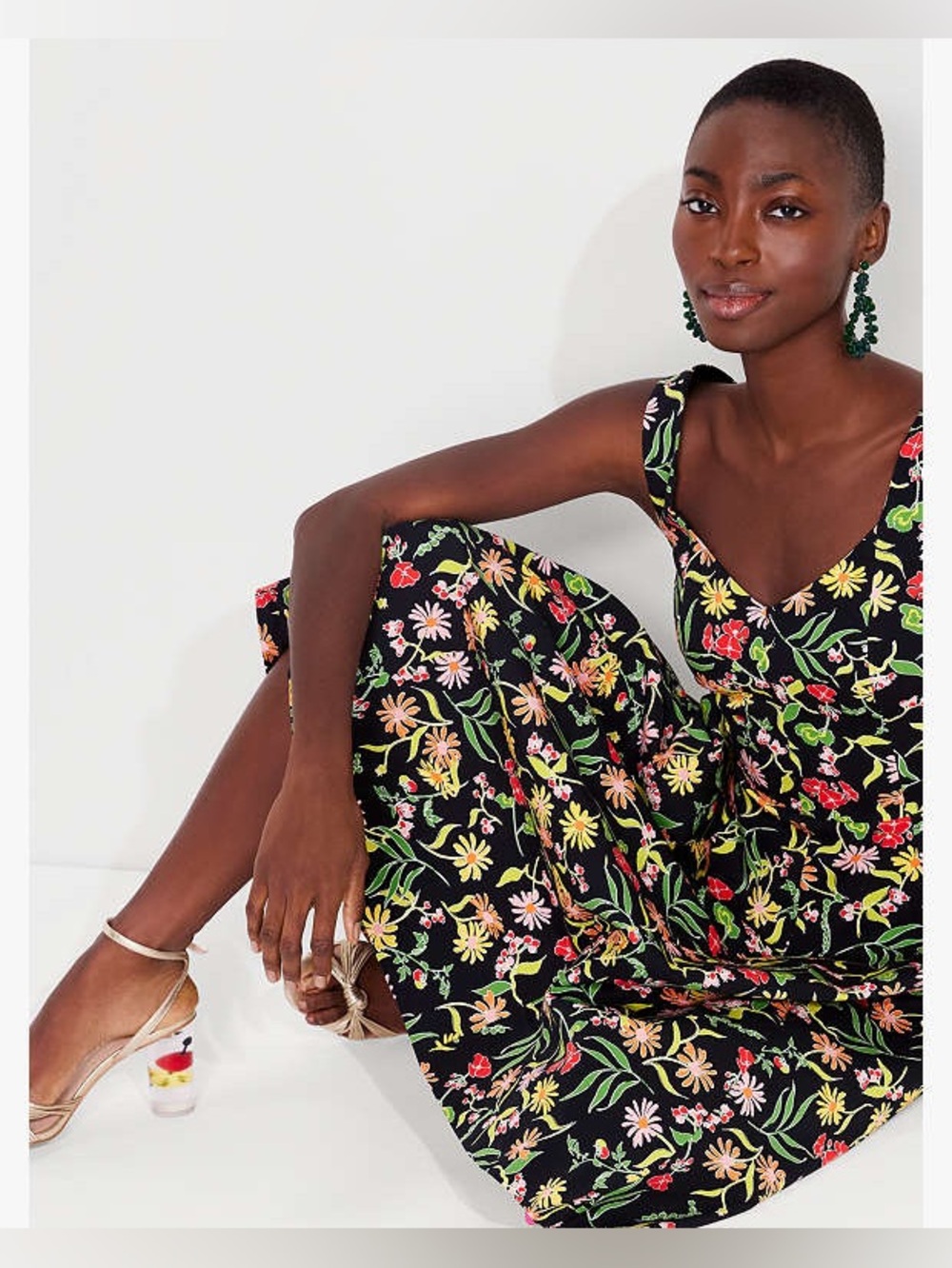 KATE SPADE Rooftop Garden Floral Grace Dress